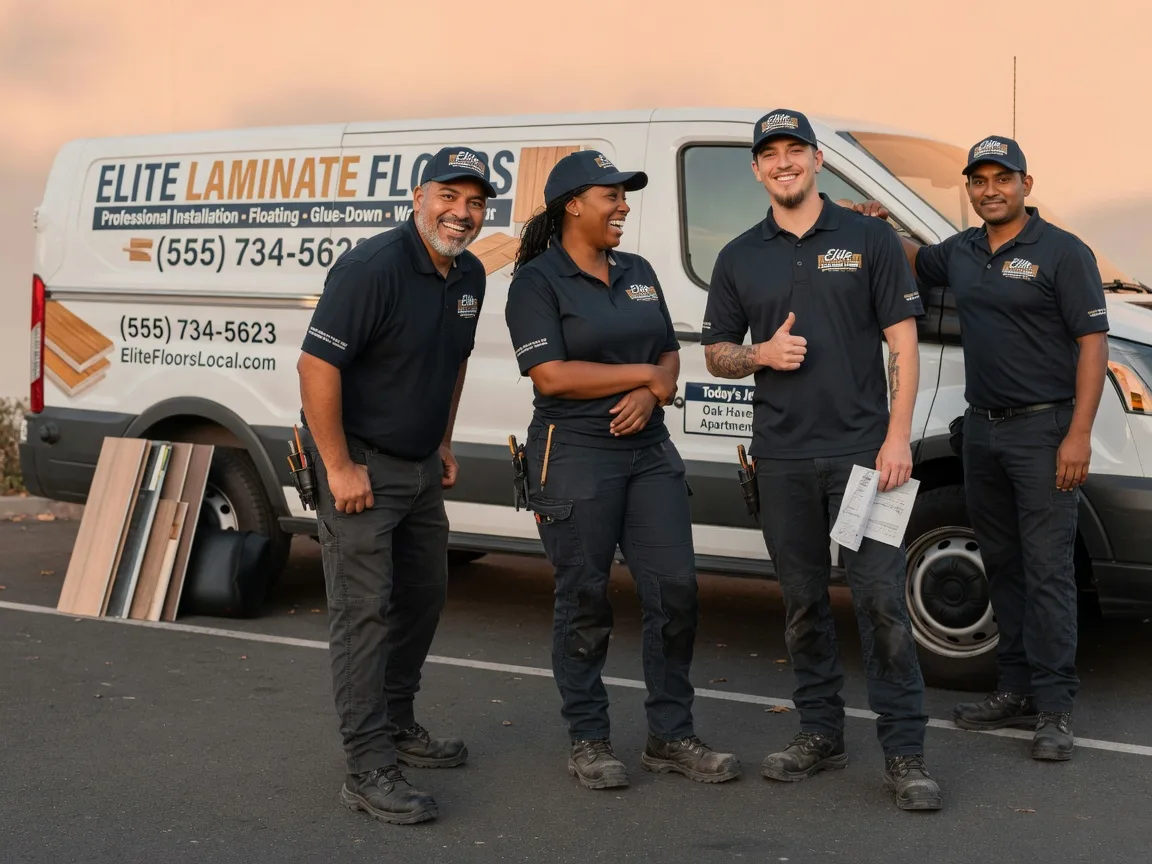Laminate flooring installation company in Stow, OH